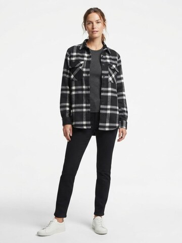 Chemisier 'Comfy Heavyweight Flannel Shirt' Radwa en noir
