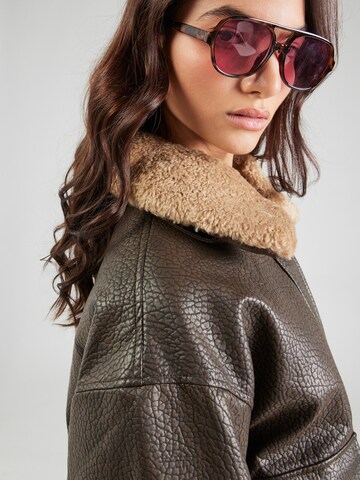 Veste mi-saison TOPSHOP en marron