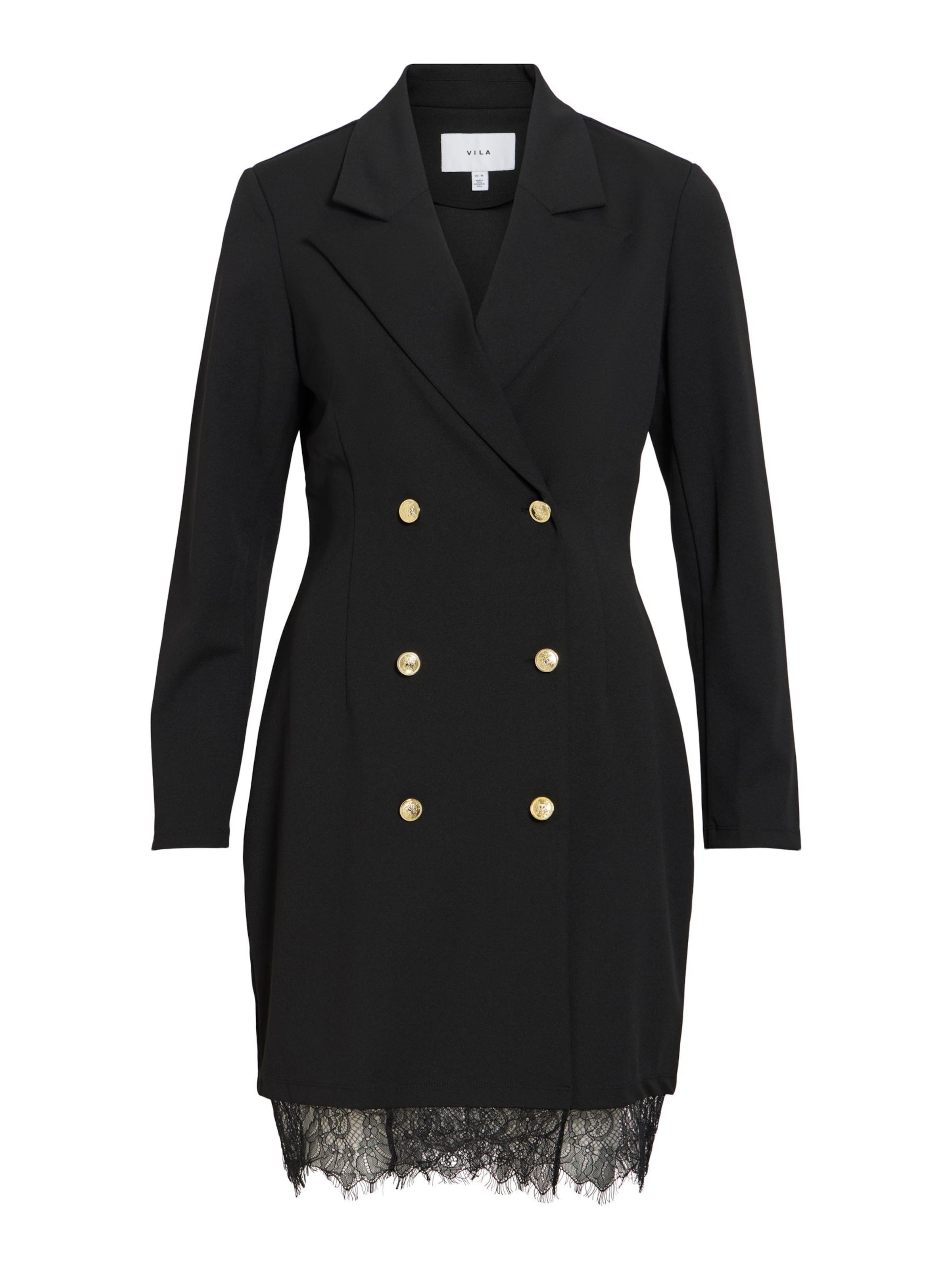 VILA Robe 'VIClara' en noir, Vue avec produit