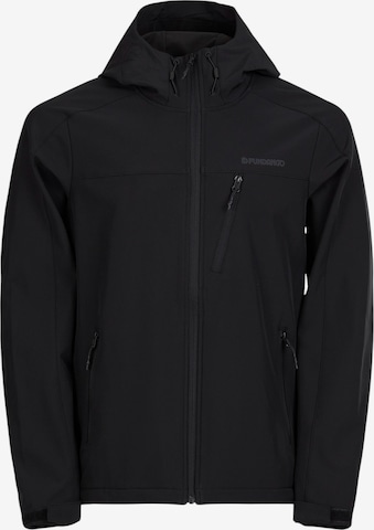Fundango Funktionsjakke 'Fairbanks' i sort: forside