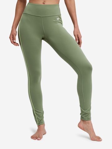 ROXY Skinny Leggings 'Everyday Flow' in Grün: Vorderseite