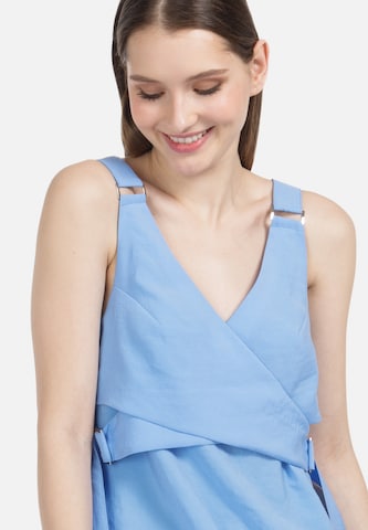 HELMIDGE Sommerkleid in Blau