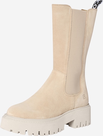 Boots chelsea 'GARBI' di Bianco in beige: frontale