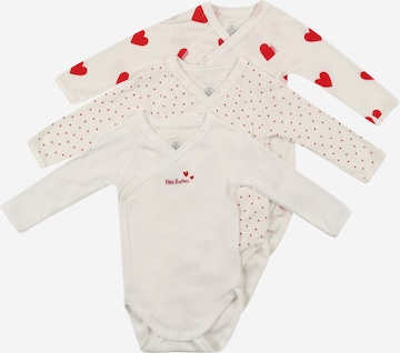 PETIT BATEAU Potkuhousut/body värissä valkoinen: etupuoli