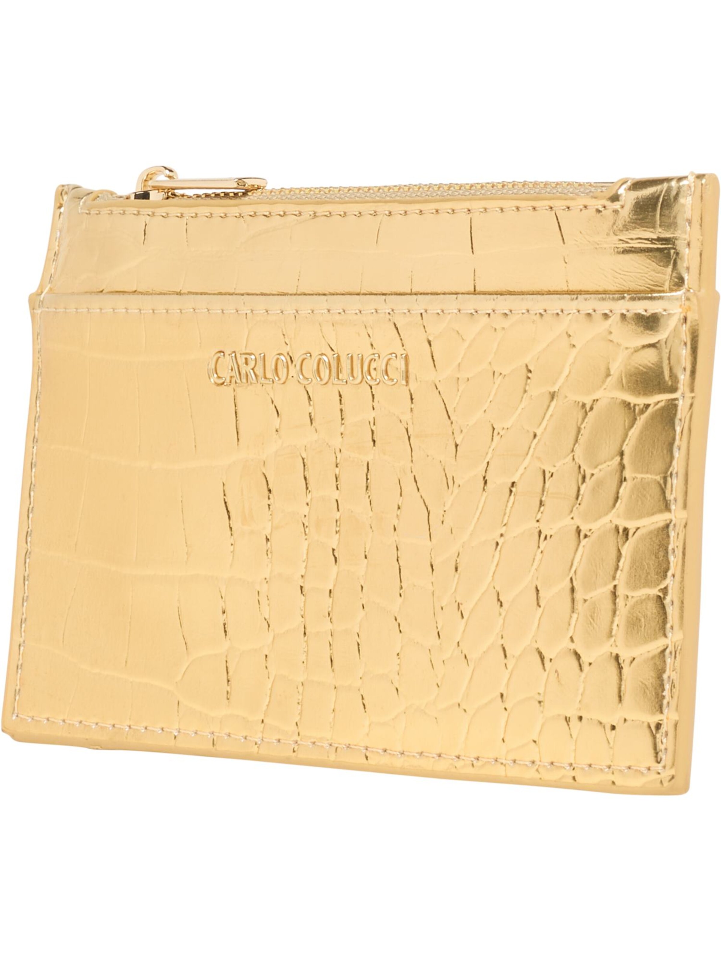Carlo Colucci Wallet 'Delazer' in Gold