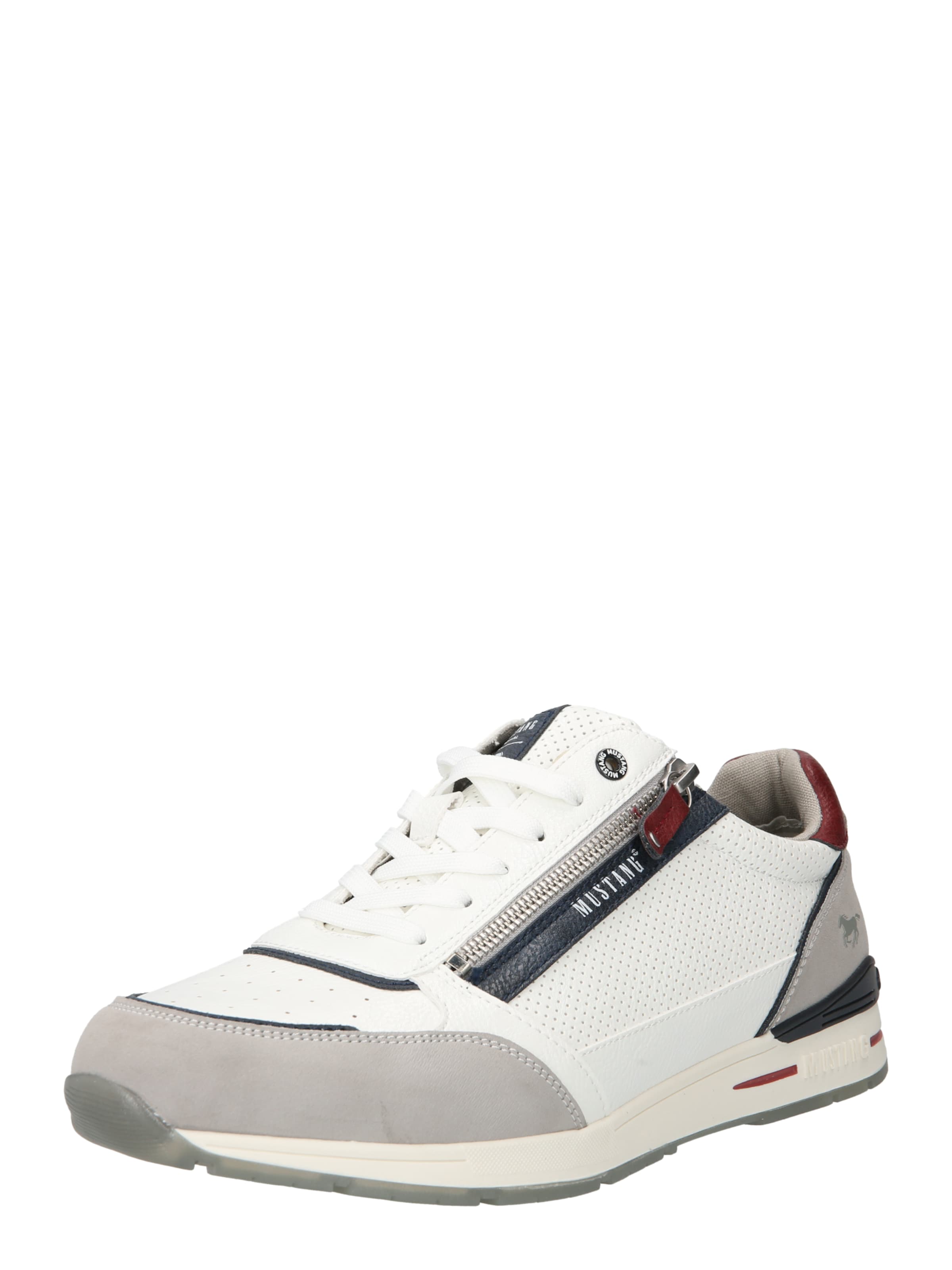 MUSTANG Sneaker low i hvid: forside