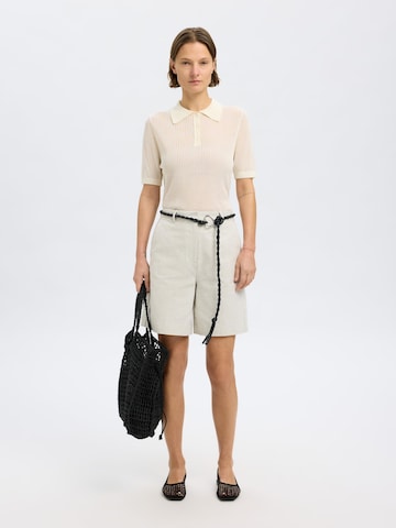 Maglietta di SELECTED in beige