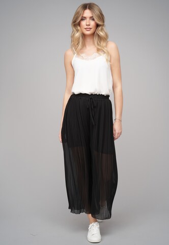 Wide Leg Pantalon Cloud5ive en noir