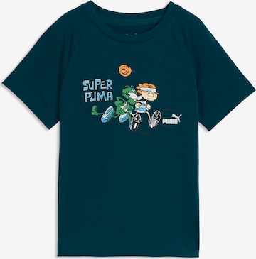 PUMA Performance Shirt in Green: front