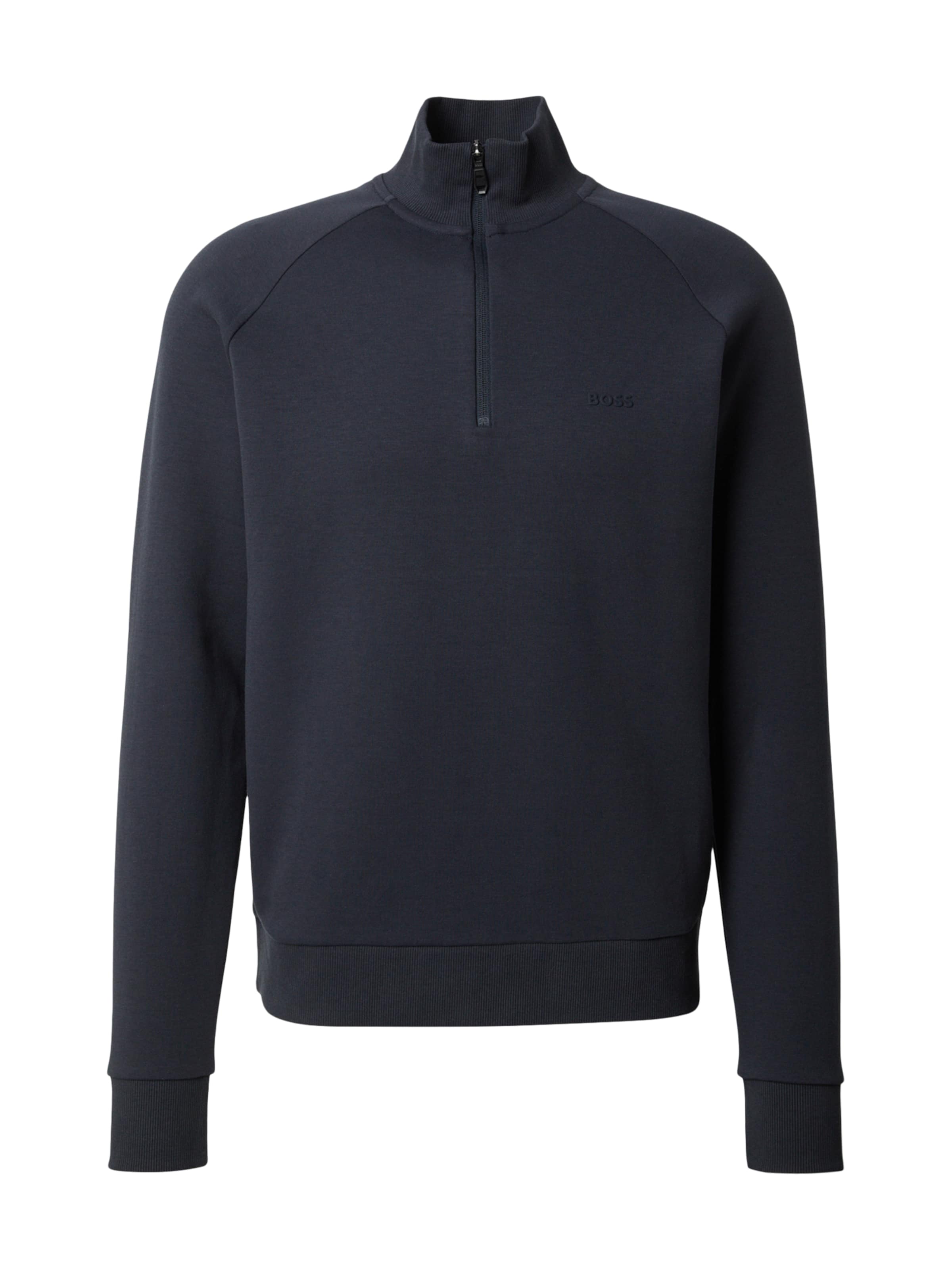Sweat-shirt BOSS en bleu : devant