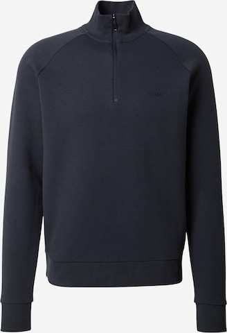BOSS - Sudadera en azul: frente
