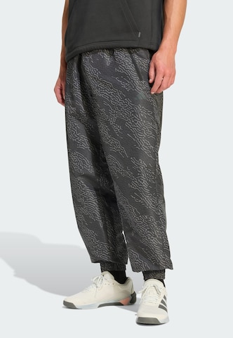 ADIDAS PERFORMANCETapered Sportske hlače 'PrimeLift' - siva boja: prednji dio