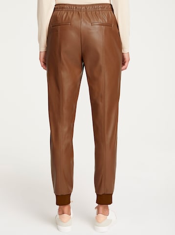 Effilé Pantalon heine en marron