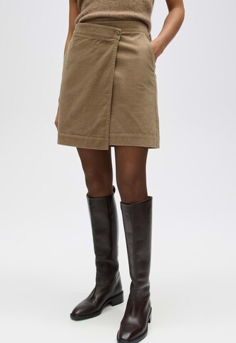OPUS Skirt 'Realba' in Brown: front