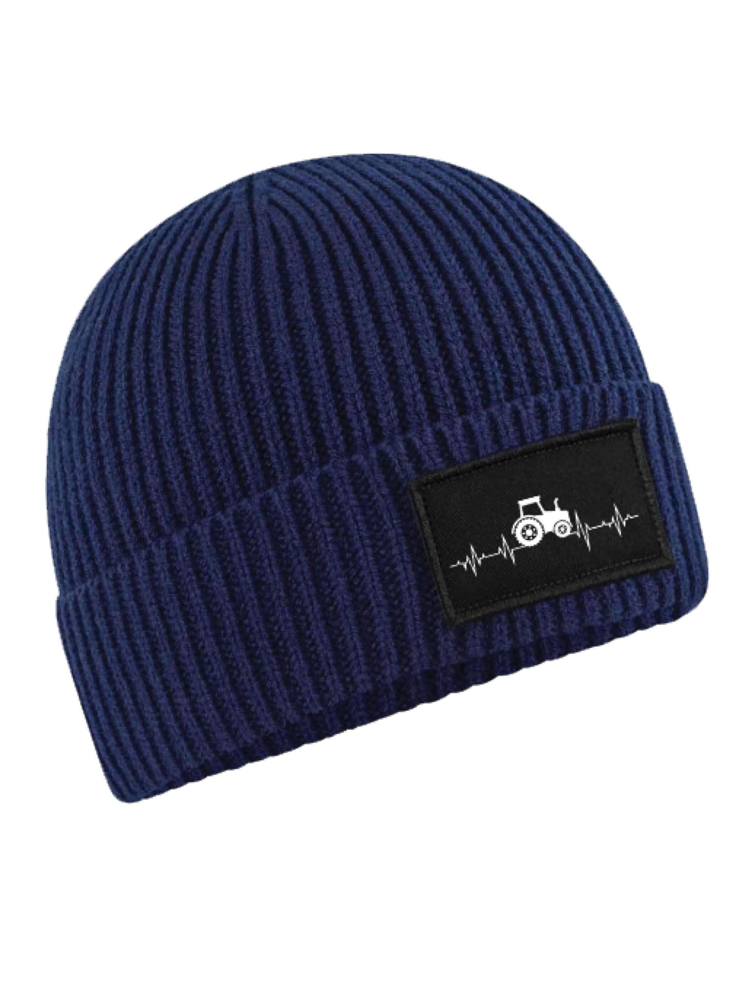 Youth Designz Mütze 'Heartbeat Traktor'‌ in Blau