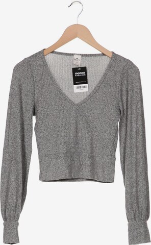 HOLLISTER Langarmshirt M in Grau: predná strana