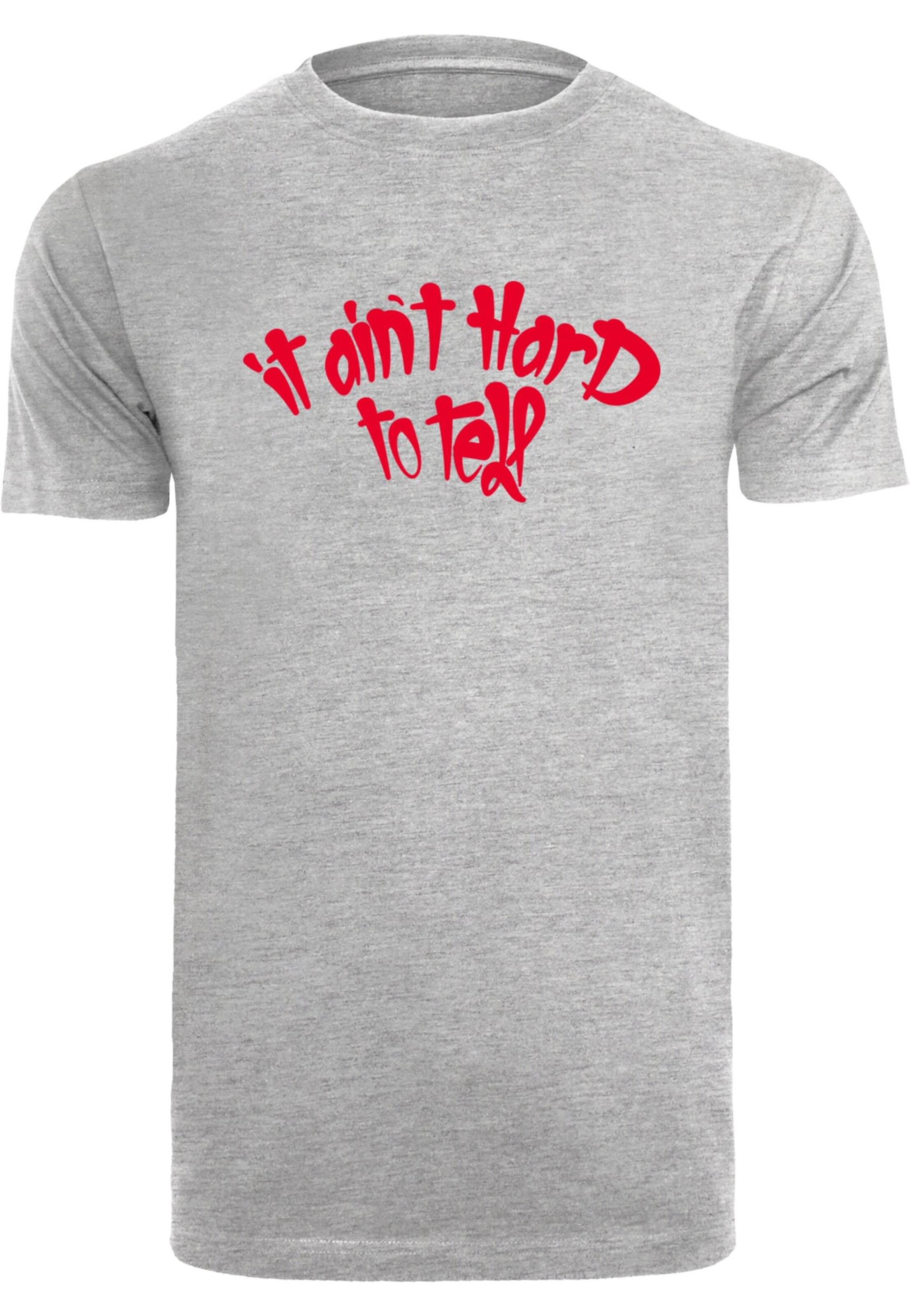 Mister Tee Shirt 'Ain't Hard To Tell' in Grey: front