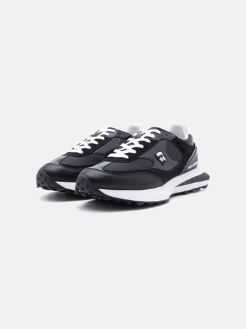 Karl Lagerfeld Nizke superge | črna barva