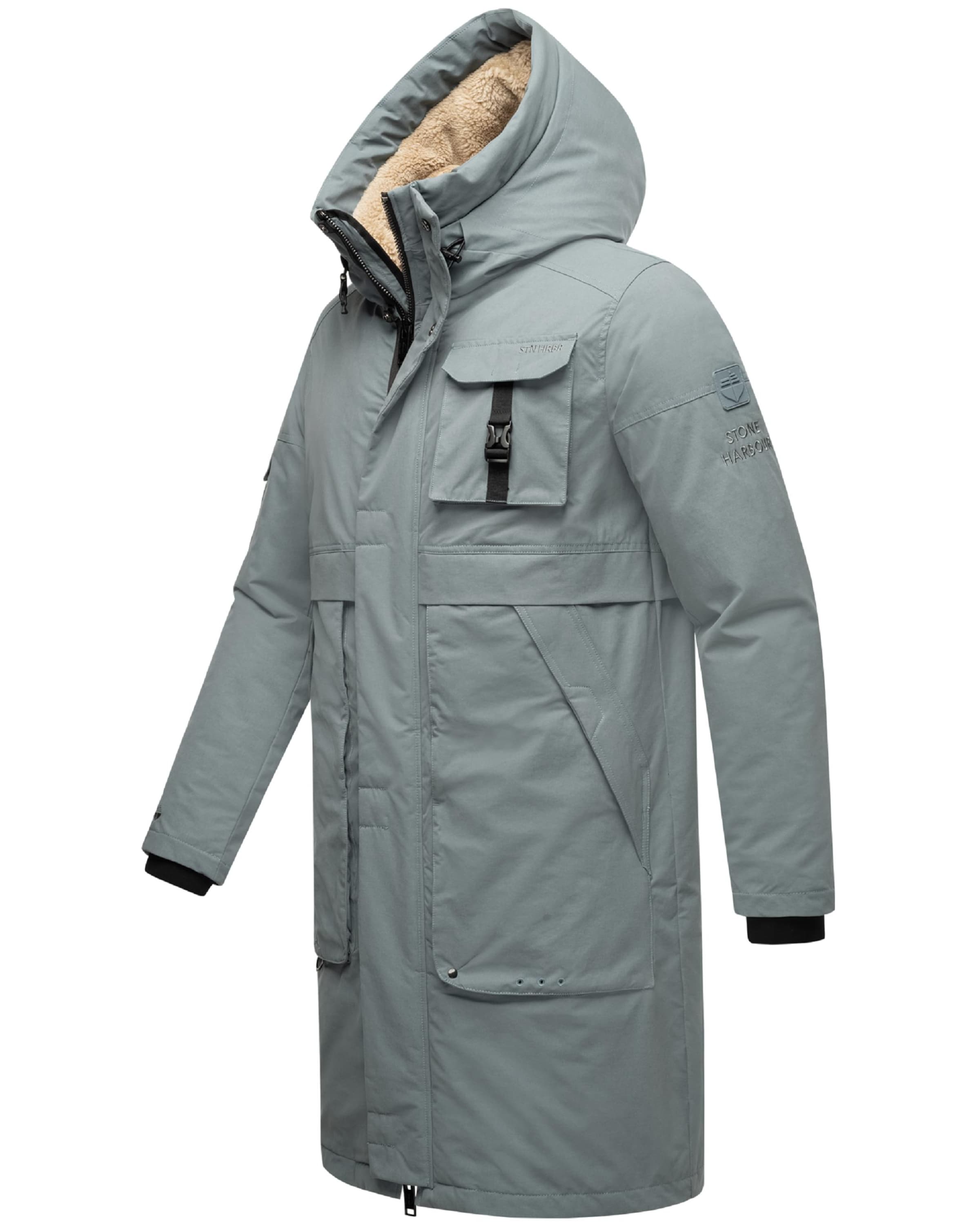 STONE HARBOUR Winter coat 'Cyriaan XX' in Blue