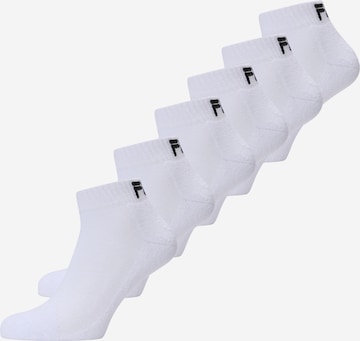Chaussettes FILA en blanc : devant
