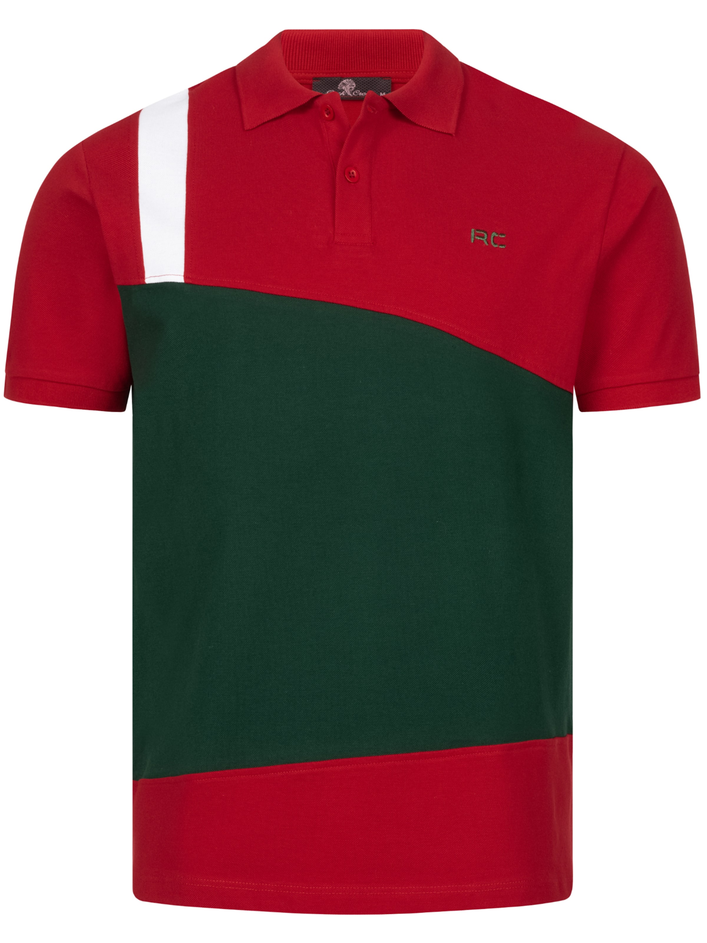 Rock Creek Poloshirt in Rot: Vorderseite