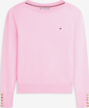 Pull-over TOMMY HILFIGER en rose : devant