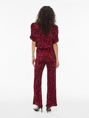 Wide leg Pantaloni 'VIBelieve' de la VILA pe roșu