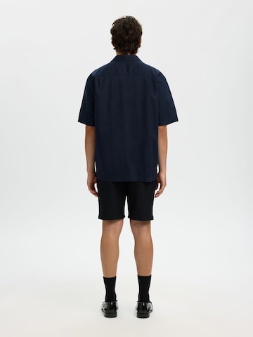 SELECTED Comfort Fit Skjorte 'SLHClay' i blå