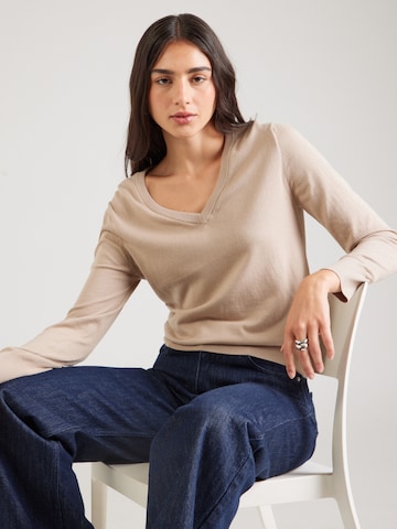 Pull-over GANT en beige : devant