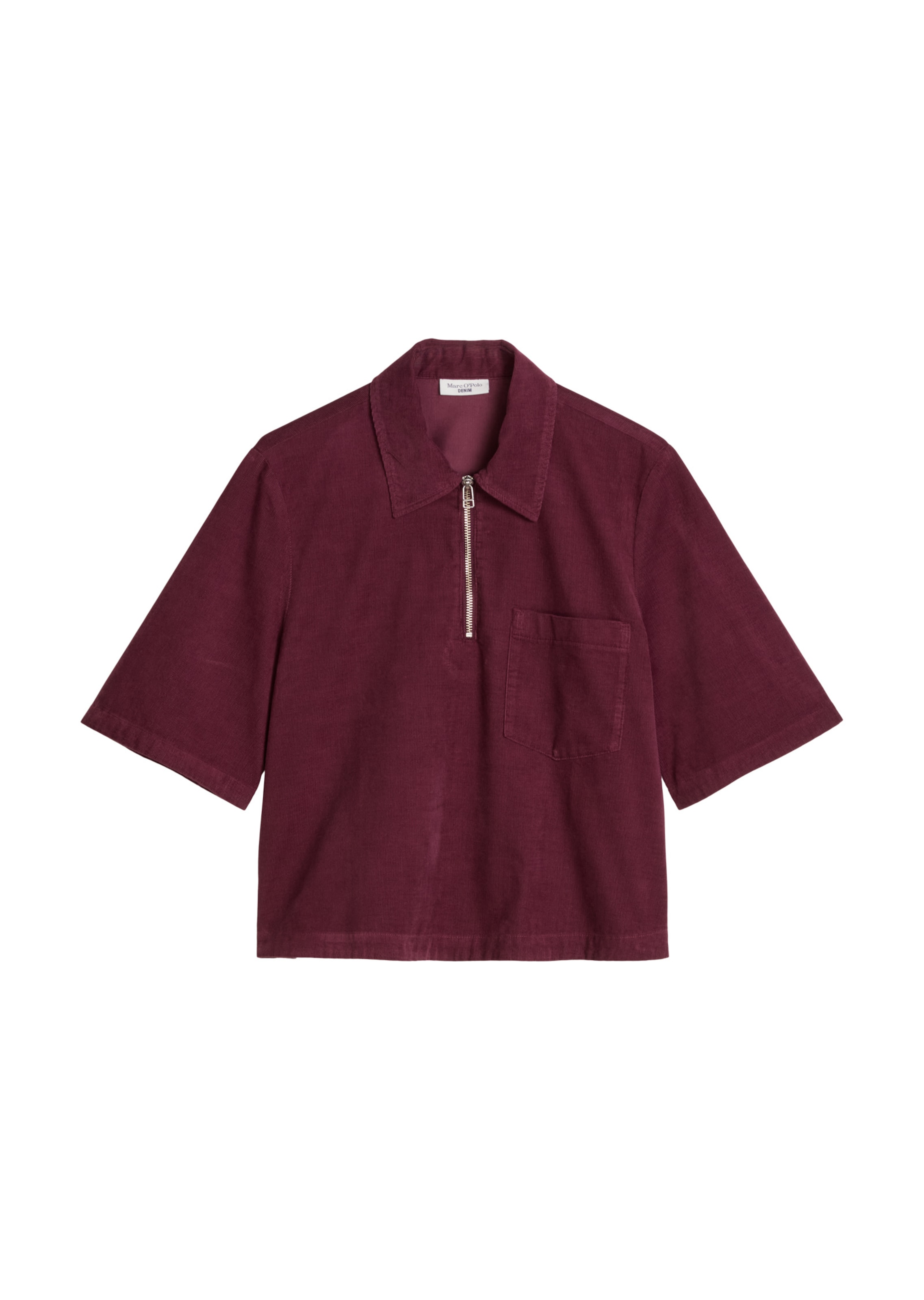 Marc O'Polo DENIM Blouse in Rood: voorkant