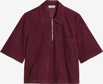 Marc O'Polo DENIM Bluse in Rot: Vorderseite