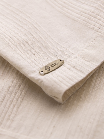 Ombre Regular fit Button Up Shirt in Beige