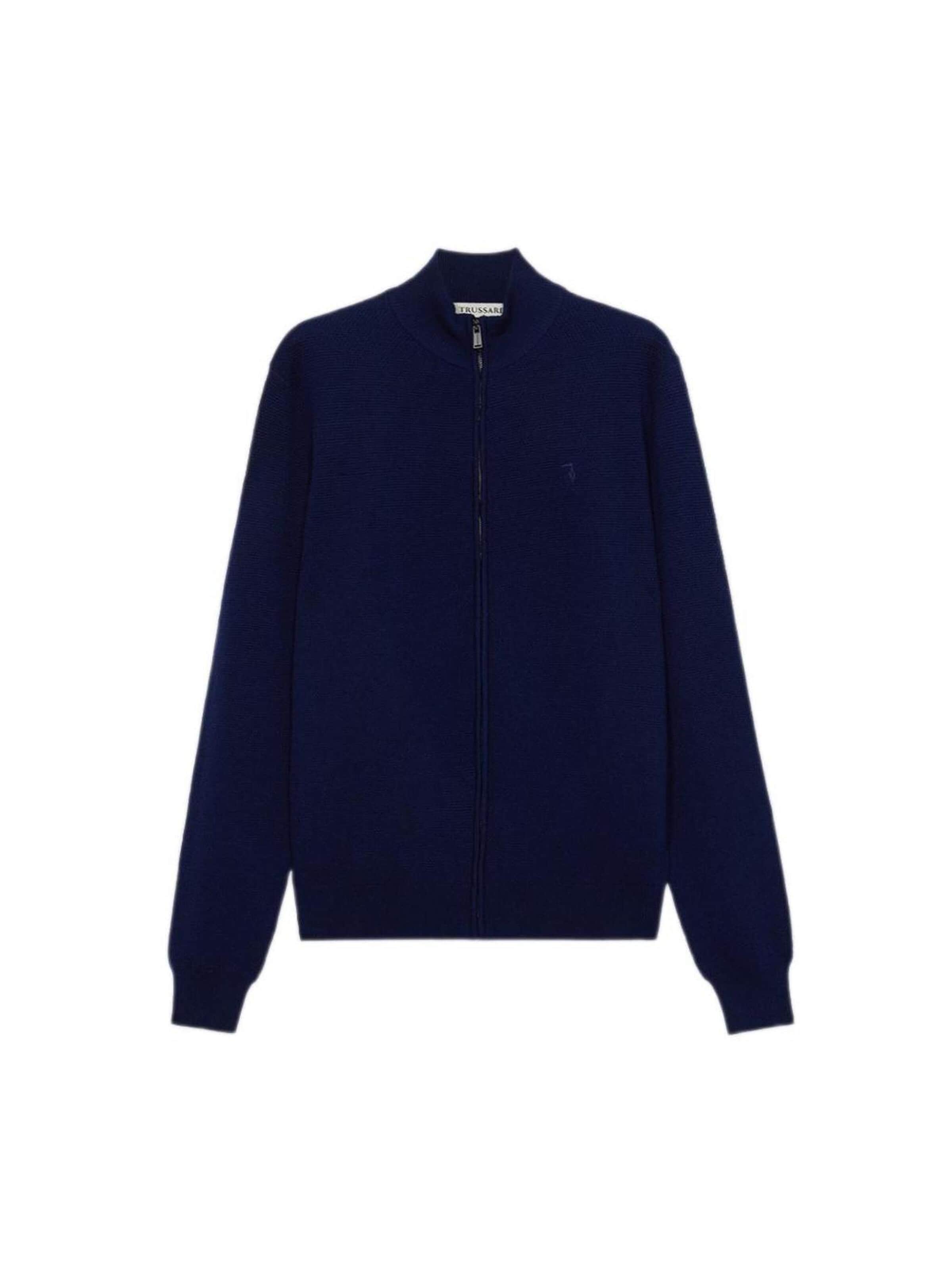 Trussardi Trui in Blauw: voorkant