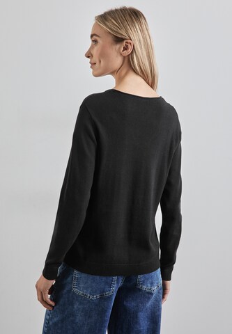 STREET ONE Pullover in Schwarz