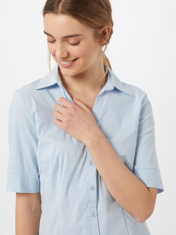 MORE & MORE Bluse in Blau