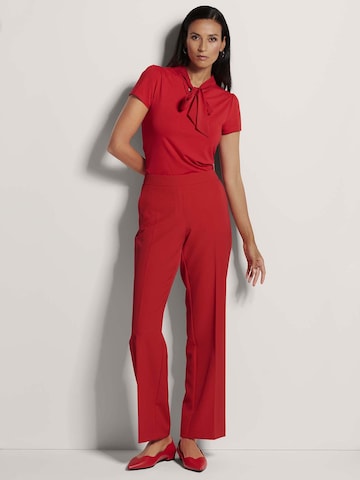 Loosefit Pantalon à plis MADELEINE en rouge