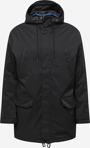 ESPRIT Between-Seasons Parka in Black: front