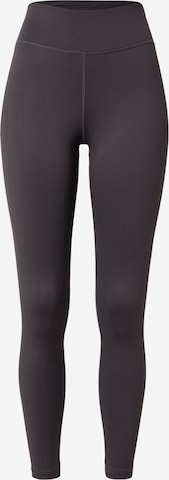 juoda Reebok Siauras Sportinės kelnės 'LUX': priekis