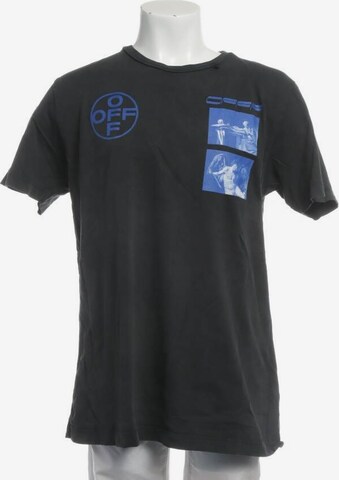 Off-White T-Shirt L in Blau: predná strana