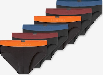 Slip ' 95/5 ' SCHIESSER en noir : devant