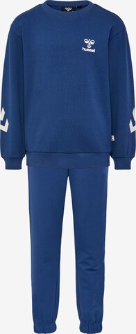 Hummel Trainingspak 'Venti' in Blauw: voorkant