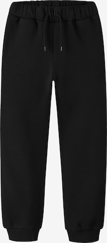 NAME IT Trousers in Black: front