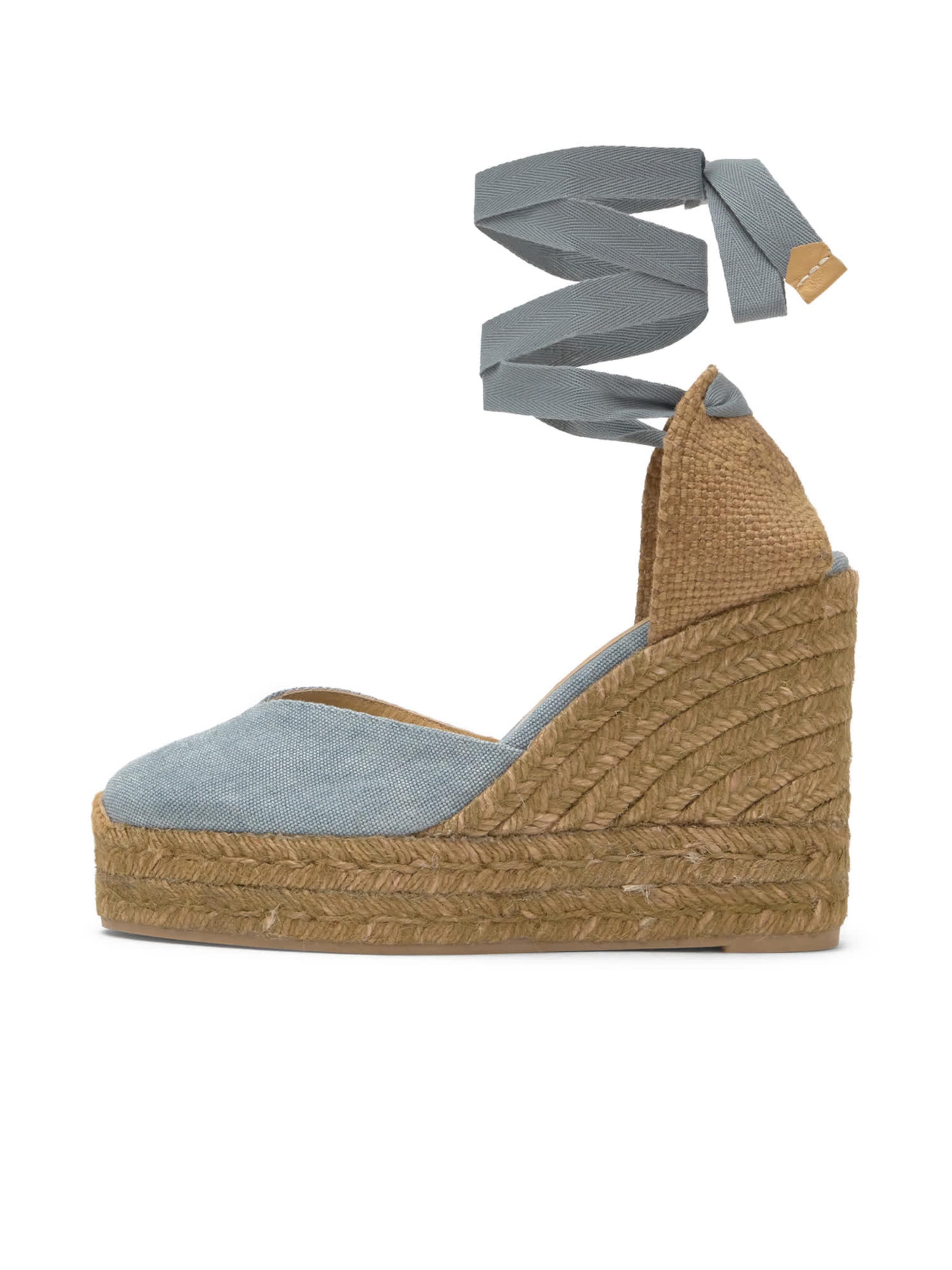Castañer - Alpargatas 'Chiara' en azul: frente