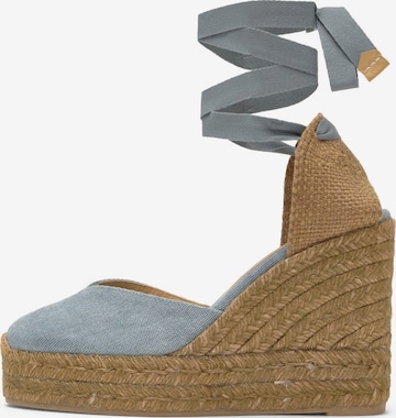 mėlyna Castañer Espadrilės 'Chiara': priekis