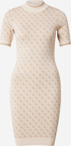 Robes en maille 'LISE' GUESS en beige : devant