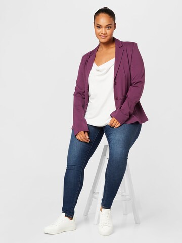 Blazer 'GOLDTRASH' ONLY Carmakoma en violet