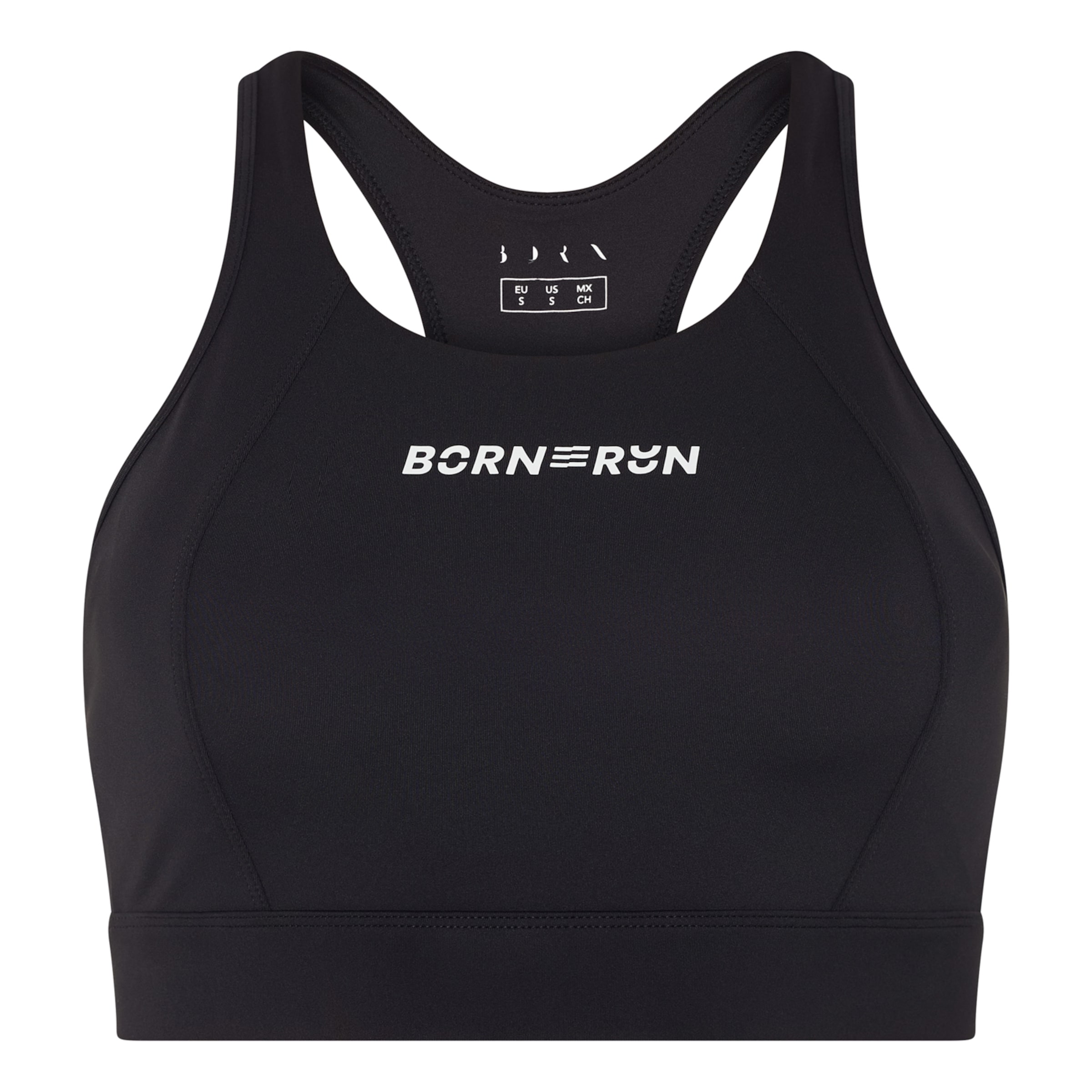 Born Sporttop ' Voltrun ' in Zwart: voorkant