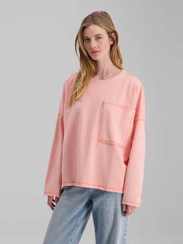 TIMEZONE Sweatshirt 'Oversized' in Pink: front