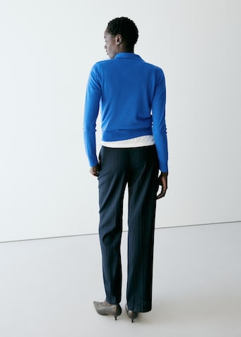 MANGO Sweater 'SANSEPOL' in Blue