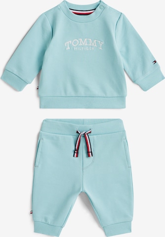 Survêtement TOMMY HILFIGER en bleu : devant